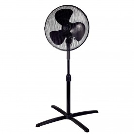 Ventilator cu picior, negru, 40 cm, 45 W - SF 40 BK/M